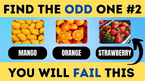 Pick the Odd One Out: General Knowledge LXXVII .